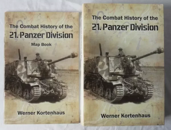 The Combat History of the 21st Panzer Division 1943-45 by Werner Kortenhaus 2014 Hardcover. Comes with Map Paperback. - Image 2